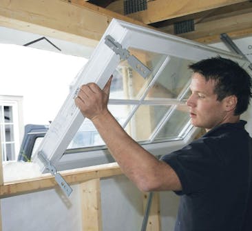 Garage byggsats: Fönster och dörr Garage byggsats